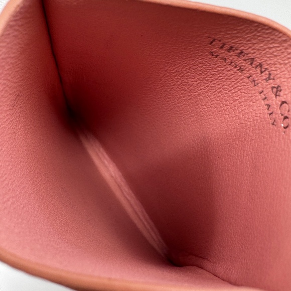 Tiffany & Co. Return to Tiffany Card Case,Pink Leather  Limited (Blush Pink) - Picture 11 of 11